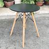 Bàn cafe Eames tròn 60cm màu trắng hoặc đen CFD68017