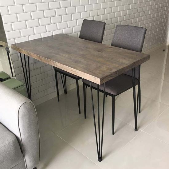 SPD68067 - Bàn làm việc SimpleDesk gỗ thông chân cách điệu 120x60x75 (cm)