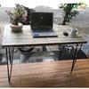 SPD68067 - Bàn làm việc SimpleDesk gỗ thông chân cách điệu 120x60x75 (cm)