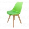 Ghế Eames chân gỗ có nệm nhiều màu ST3003