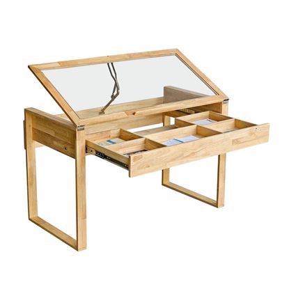 Bàn vẽ kiến trúc DraftingDesk 120x60cm mặt kính cường lực DD68003