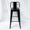 Ghế bar tolix cao có lưng màu đen HOGCF127DE