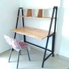 bàn làm việc tại nhà kết hợp kệ