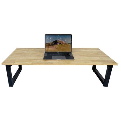 Bàn làm việc Ngồi Bệt 120x60cm gỗ cao su chân gấp SPD68006