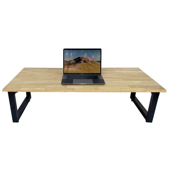 Bàn làm việc Ngồi Bệt 120x60cm gỗ cao su chân gấp SPD68006
