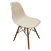 Ghế Eames chân gỗ lưng nhựa nhiều màu ST3009