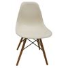 Ghế Eames chân gỗ lưng nhựa nhiều màu ST3009