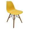 Ghế Eames chân gỗ lưng nhựa nhiều màu ST3009