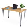 Bàn làm việc đơn giản 120x60cm chân sắt Hairpin sơn tĩnh điện SPD68011