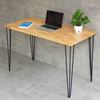 Bàn làm việc đơn giản 120x60cm chân sắt Hairpin sơn tĩnh điện SPD68011