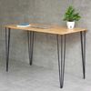 Bàn làm việc đơn giản 120x60cm chân sắt Hairpin sơn tĩnh điện SPD68011