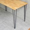 Bàn làm việc đơn giản 120x60cm chân sắt Hairpin sơn tĩnh điện SPD68011