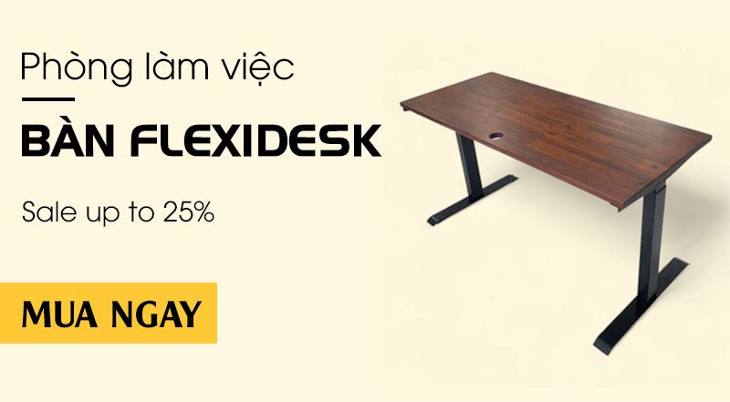 Bàn nâng hạ, flexdesk,