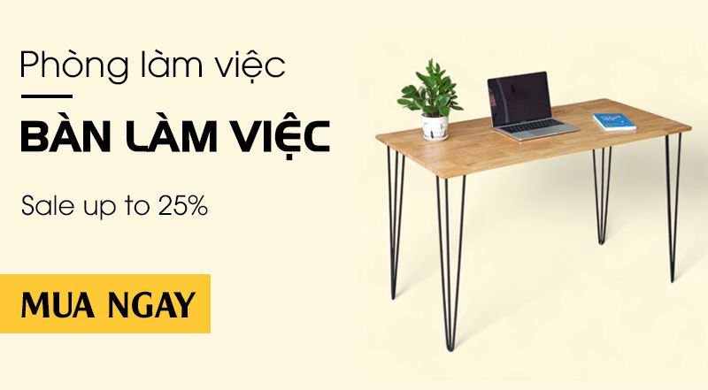 bàn làm việc đơn giản
