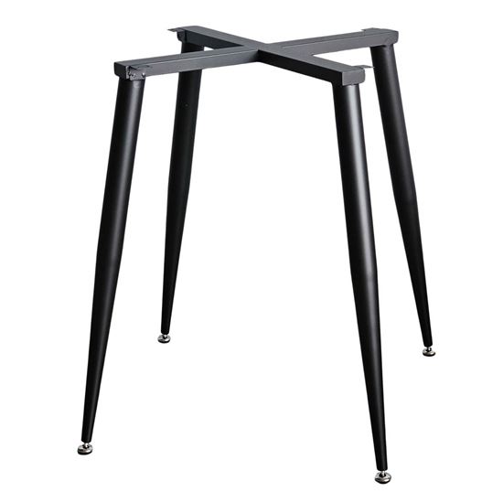 Chân sắt ống CONE cho bàn ăn tròn sơn tĩnh điện CHBBA035