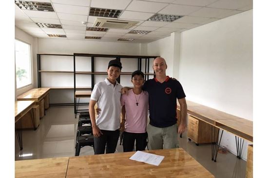 Dự án thi công nội thất văn phòng công ty Hoàng Hà Label