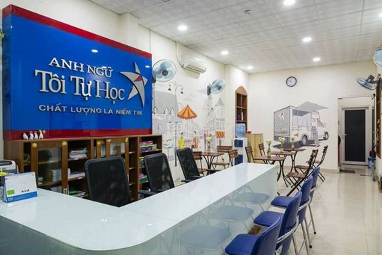 Thi công nội thất phòng học cho trung tâm anh ngữ Tôi Tự Học