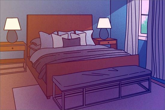 Cách đặt giường ngủ hợp phong thủy để tiền vô như nước