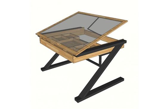 Bàn vẽ kỹ thuật khổ giấy A0 chân chữ Z đặt theo yêu cầu