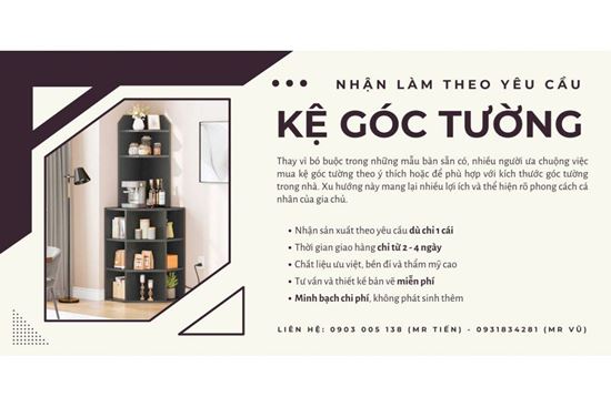 50+ mẫu kệ góc tường tuyệt đẹp cho góc nhà thêm xinh xắn