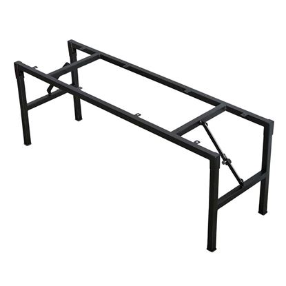 Chân sắt gấp gọn cho ghế băng 120x35cm sơn tĩnh điện CHBCF045