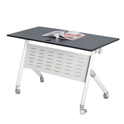 Bàn đào tạo gấp gọn 120x60cm gỗ cao su SPD68232