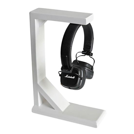 Giá treo tai nghe gỗ cao su GTTN003