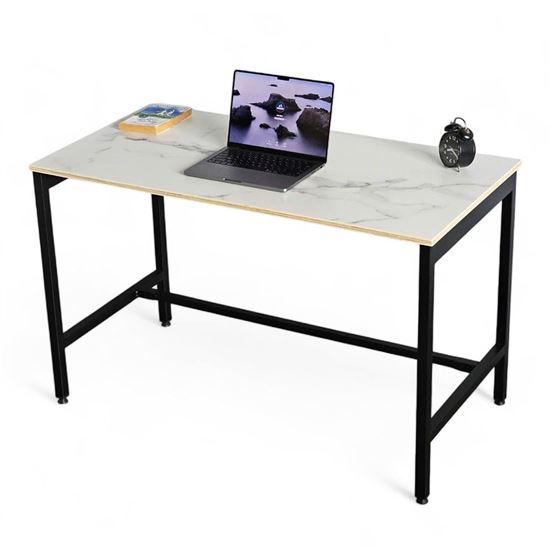 Bàn làm việc 120x60cm gỗ plywood vân giả đá hệ Slean + BSLP003