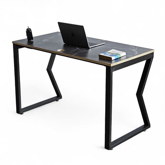 Bàn làm việc 120x60cm gỗ plywood vân giả đá hệ MConcept HBMC038