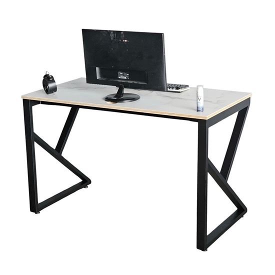 Bàn làm việc 120x60cm gỗ plywood vân mây giả đá hệ KConcept HBKC050