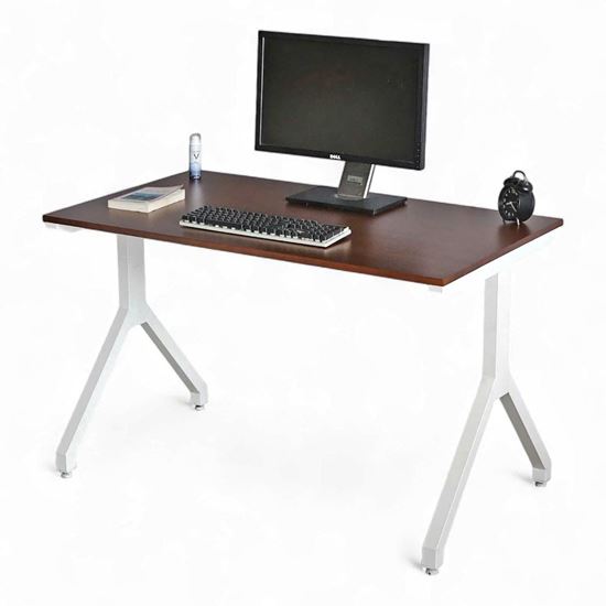 Bàn làm việc 120x70cm gỗ cao su hệ YCHI HBYC015