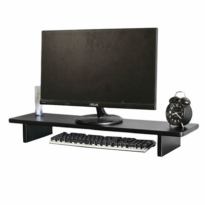 Kệ màn hình 80x21x10cm gỗ cao su MS68021