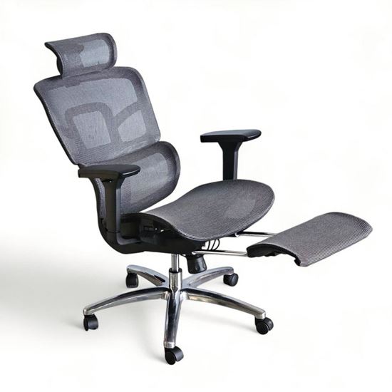 Ghế lưới công thái học có gác chân HOM1105F