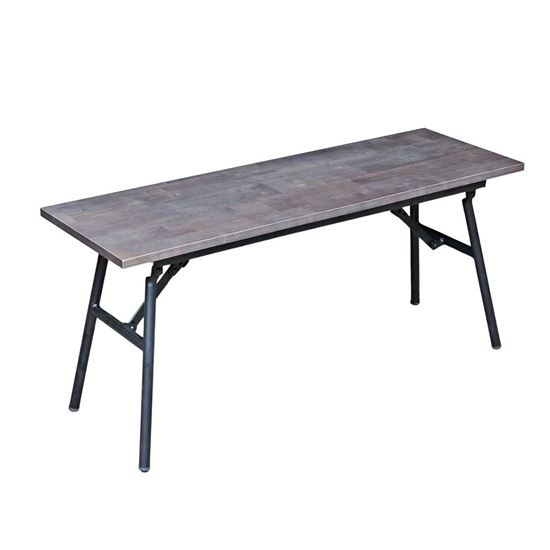 Ghế băng ARGON gấp gon 100x30x45cm gỗ cao su GBD037