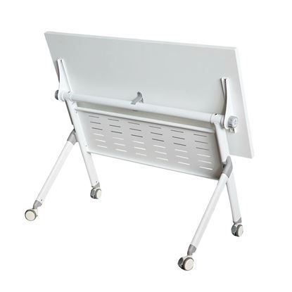 Bàn đào tạo gấp gọn 120x60cm chân sắt di động SPD68224