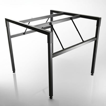 Chân sắt gấp gọn cho mặt bàn tròn sơn tĩnh điện CHB68065