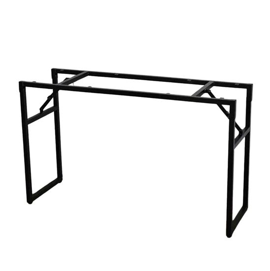 Chân sắt gấp gọn cho mặt bàn 120x40cm sơn tĩnh điện CHB68064