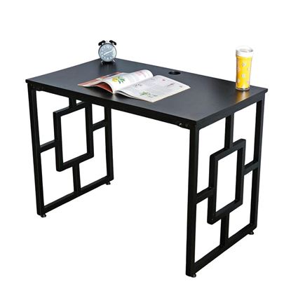 Bàn làm việc 100x60cm gỗ cao su chân sắt SPD68222