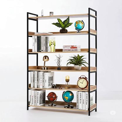 Kệ sách 6 tầng 120x34x160cm gỗ plywood KS68263