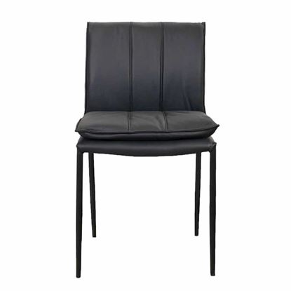 Ghế ăn nệm da microfiber chân sắt GAK192