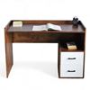 Bàn làm việc có hộc tủ 120x60cm gỗ cao su BD68127