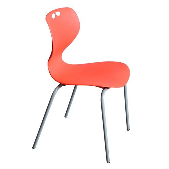 Ghế học sinh MOTU lưng nhựa đúc chân sắt SC053