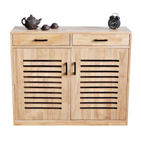 Tủ đề đồ 100x30x83cm gỗ cao su KTB68195