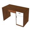 Bàn làm việc có ngăn tủ 120x60cm gỗ cao su BD68129