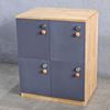 Tủ Locker 4 ngăn ren số 60x45x70cm gỗ cao su THSL001