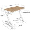 Bàn làm việc mini 80x60cm gỗ plywood chữ Z SPD68221