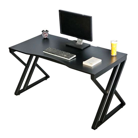 Bàn Gaming 140x70cm gỗ cao su chân chữ X GD68089