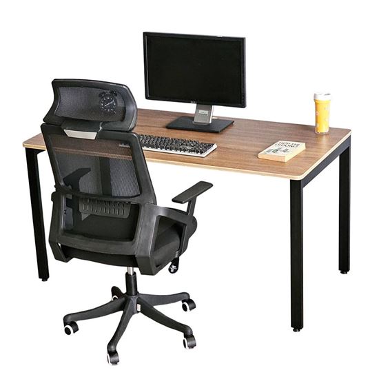 Combo bộ bàn ghế làm việc 140x70cm chân sắt CB68207