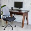 Combo bàn làm việc gỗ tràm và 1 ghế xoay lưới CB68204