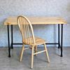 Combo bàn làm việc gỗ thông 120x60cm và 1 ghế Windor gỗ CB68205